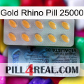 Gold Rhino Pill 25000 44